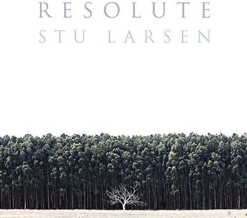 the album cover for Stu Larsen - Resolute