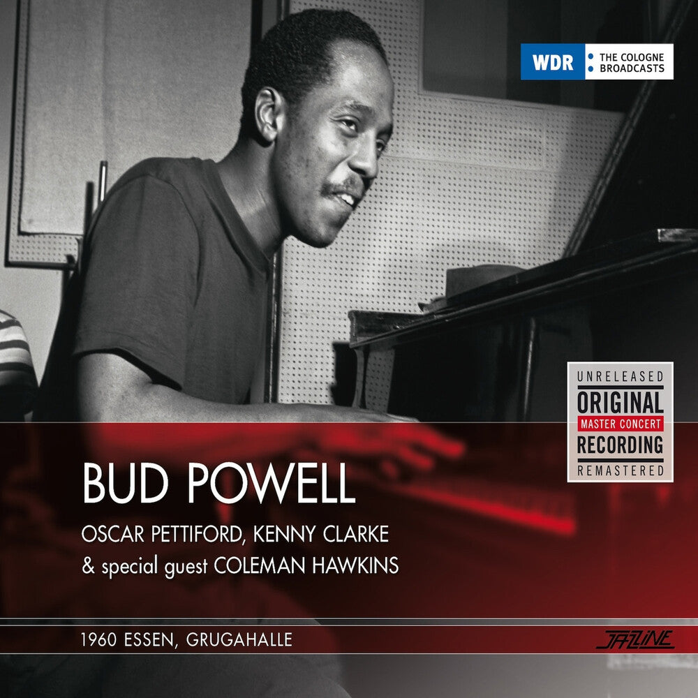 the album cover for Bud Powell - 1960 Essen Grugahalle