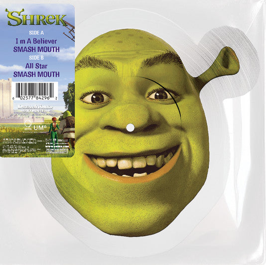 Smash Mouth : Shrek – I’m A Believer / All Star (7", Shape, Single, TP)