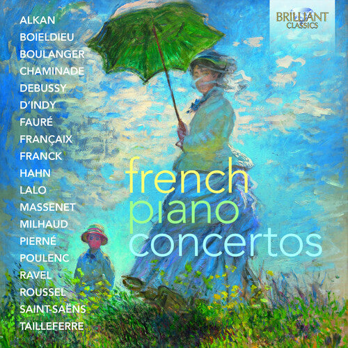 Varios artistas - Conciertos para piano franceses (CD)