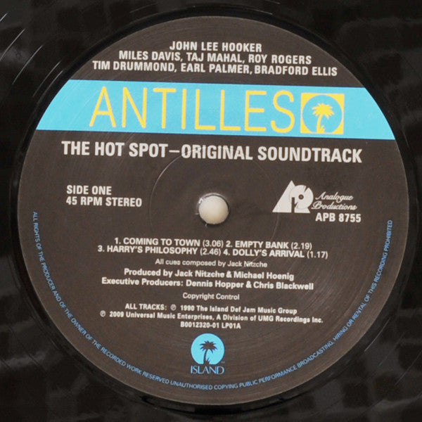 Jack Nitzsche : The Hot Spot - Original Motion Picture Soundtrack (2xLP, Album, RE, RM)