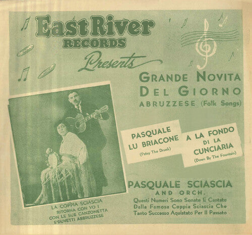 Coppia Sciascia - Italian Folk Songs from Abruzzo 1927-1930 (CD)