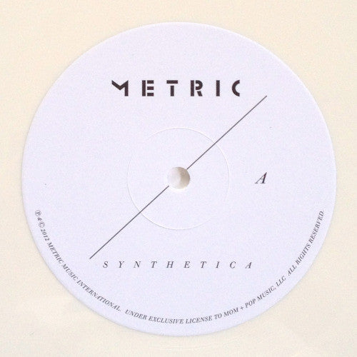 Metric : Synthetica (2x12", Album, Ltd, Num, Whi)