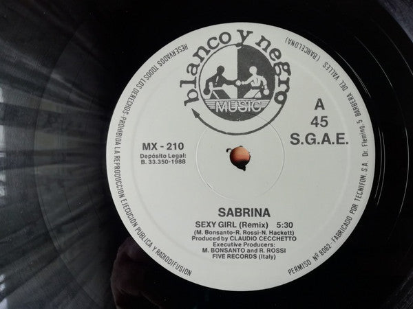 Sabrina : Sexy Girl (Remix) (12", Maxi)