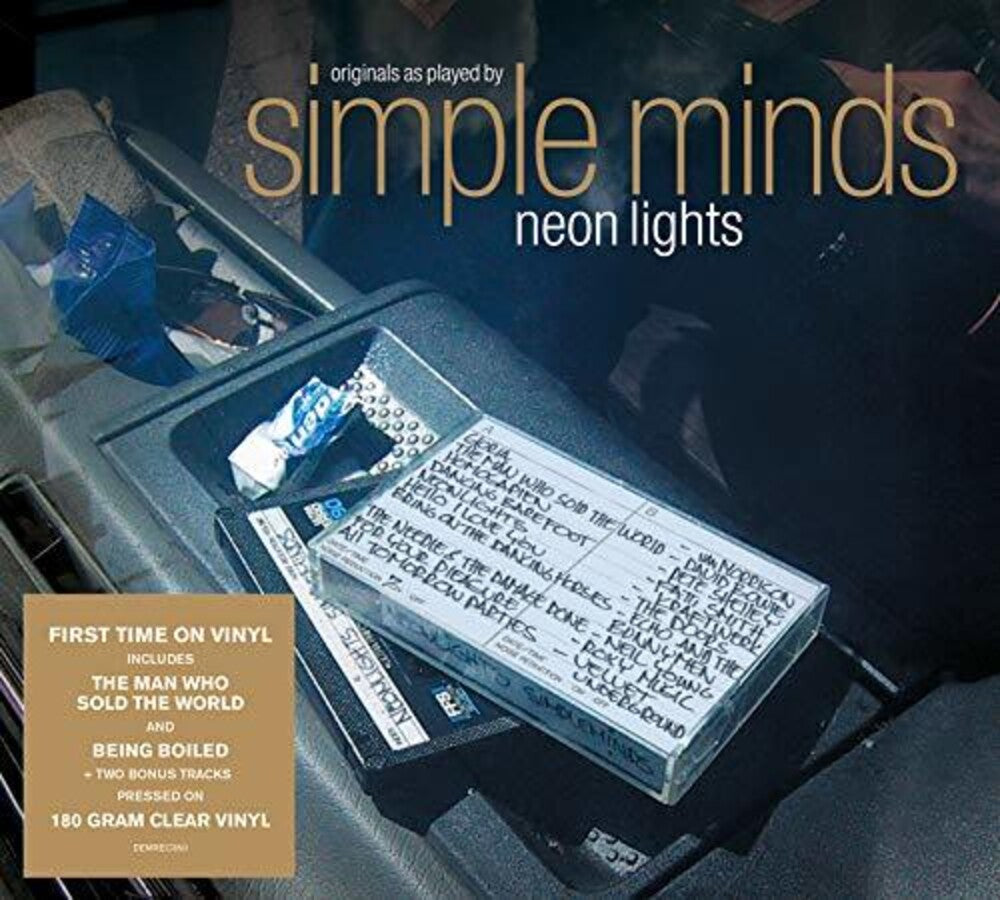 the album cover for Simple Minds - Neon Lights