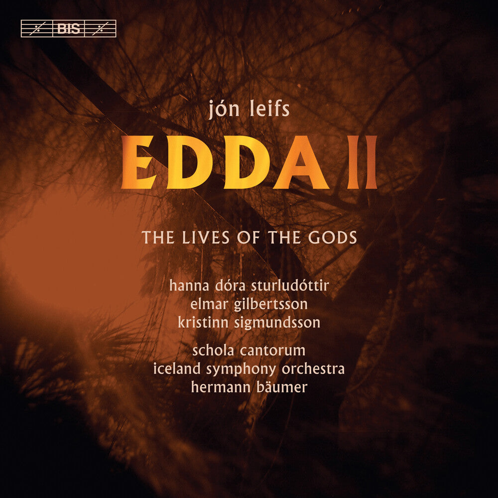 the album cover for Leifs / Sturludottir / Baumer - Lives of the God