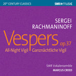 the album cover for Rachmaninoff / Koch / Creed - Vespers 37 All Night Vigil