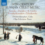 the album cover for 19th C Russian Cello Music / Various - 19th Russian Cello Music