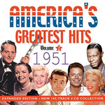 the album cover for Americas Greatest Hits 1951 / Various - America's Greatest Hits 1951