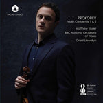 the album cover for Grant Llewellyn - Prokofiev: Violin Concertos Nos. 1 & 2