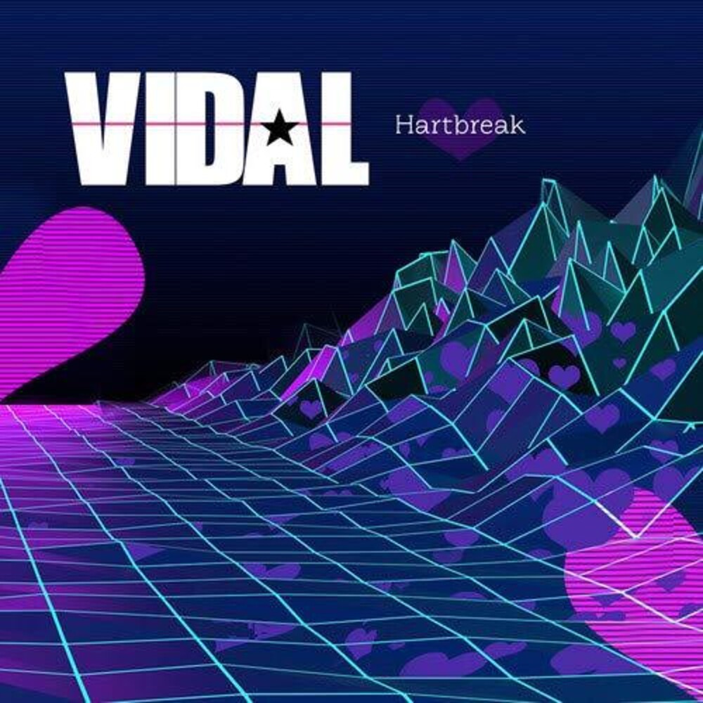 the album cover for Vidal - Hartbreak