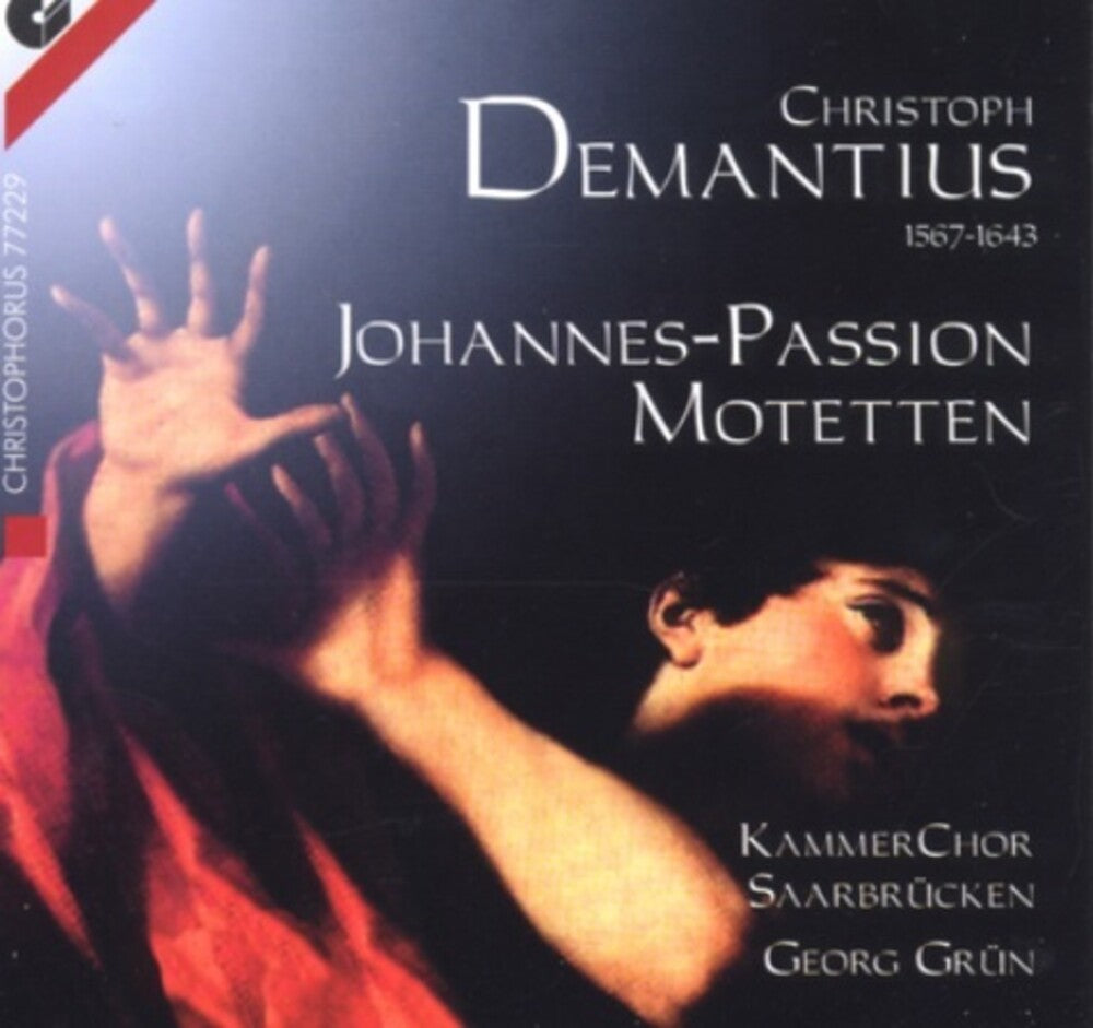 the album cover for Kammerchor Saarbrucken; Georg Grun - German St. John Passion; Six G