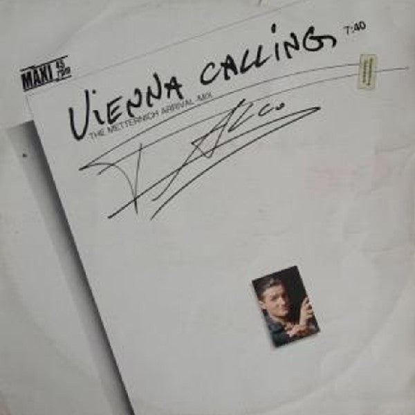 Falco : Vienna Calling (The Metternich Arrival-Mix) (12", Maxi)