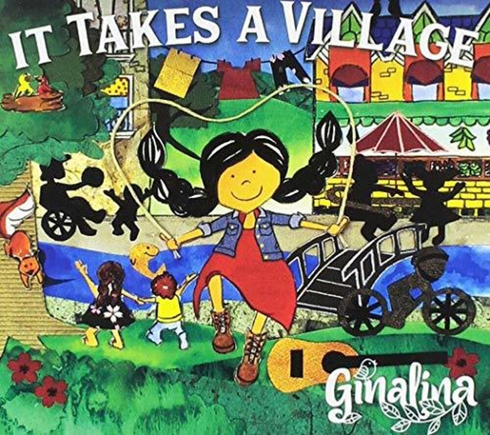 the album cover for Ginalina - It Takes A Village