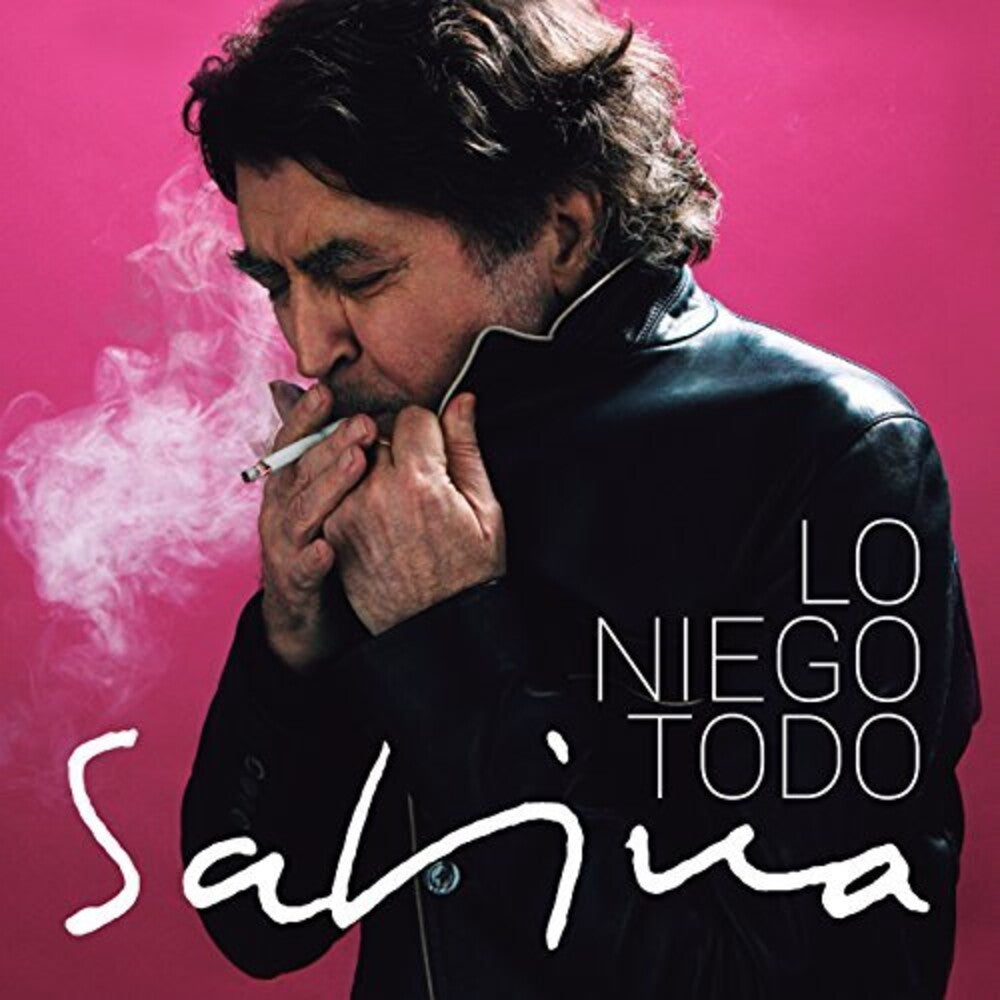 the album cover for Joaquin Sabina - Lo Niego Todo