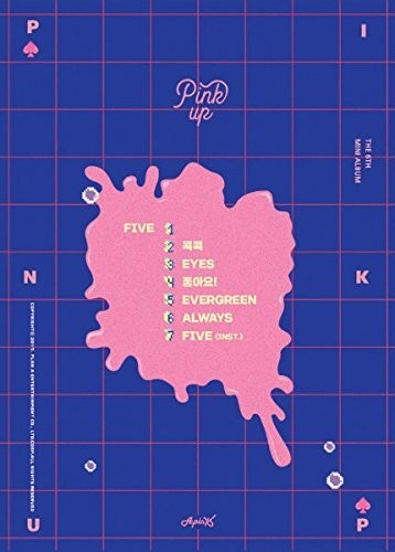 the album cover for A Pink - Pink Up (B Version)