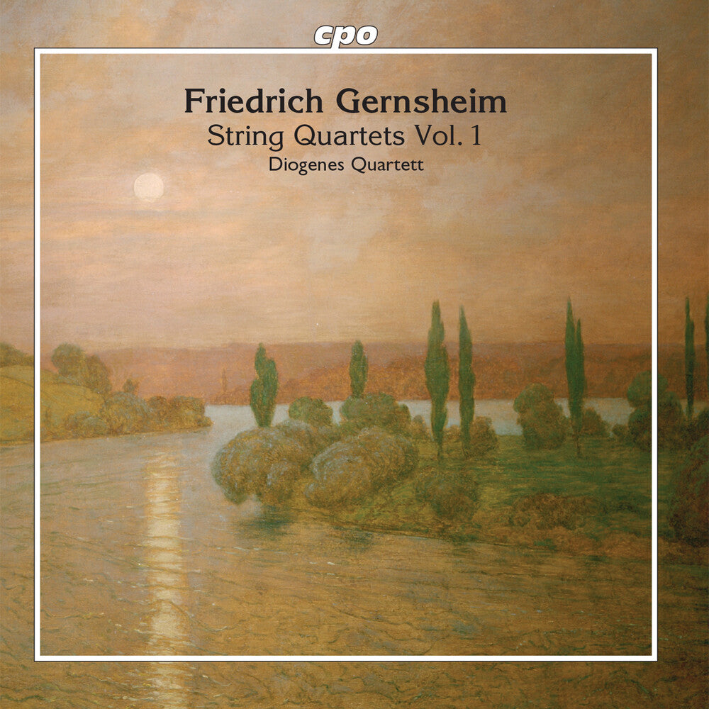 the album cover for Gernsheim / Diogenes Quartett - String Quartets 1