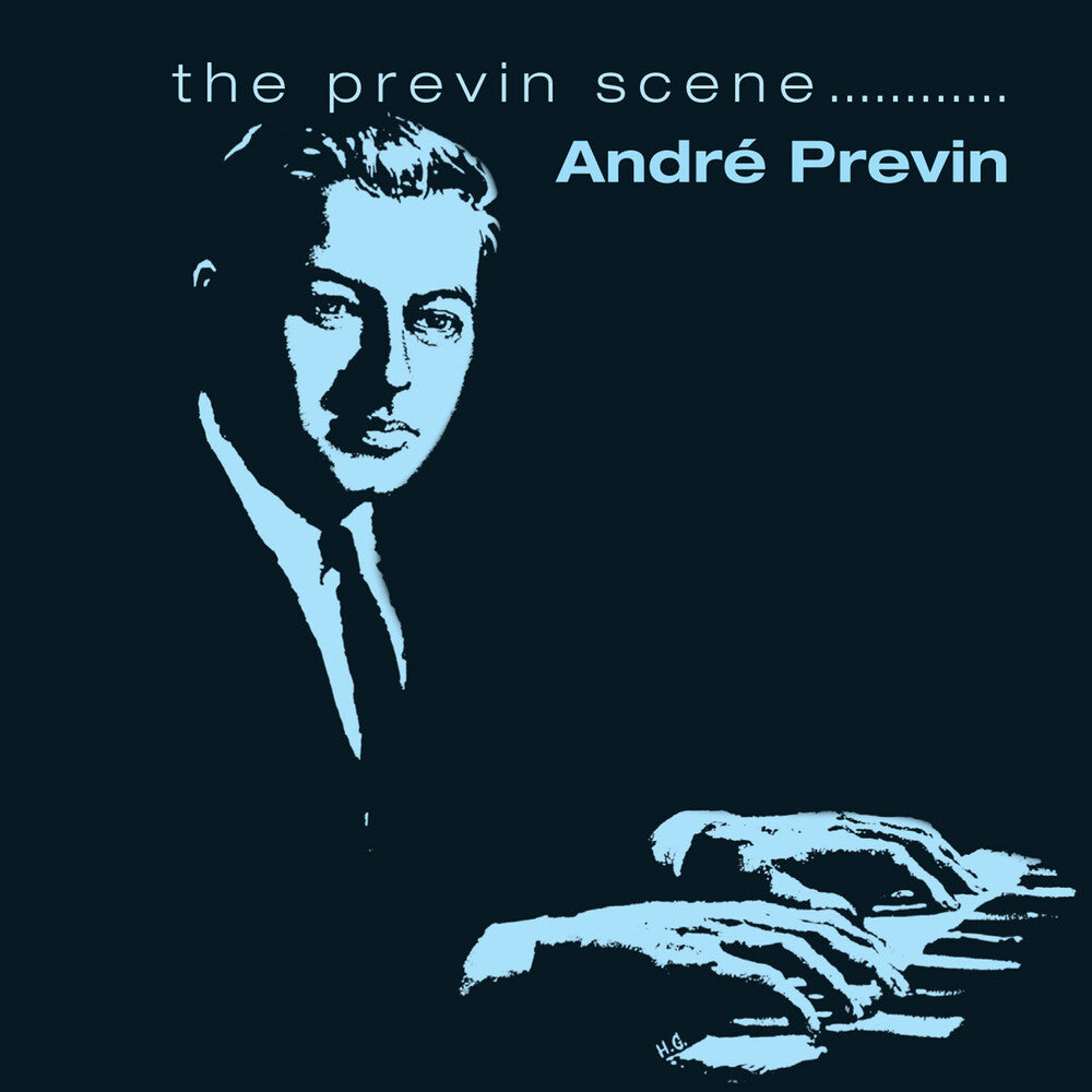 the album cover for Andre Previn - The Previn Scene