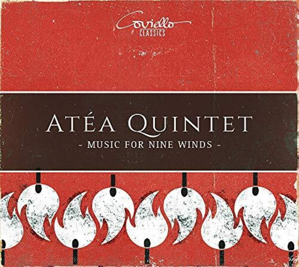 the album cover for Alwyn / Atea Quintet - Music for Nine Winds
