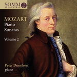 the album cover for Mozart / Donohoe - Piano Sonatas 2