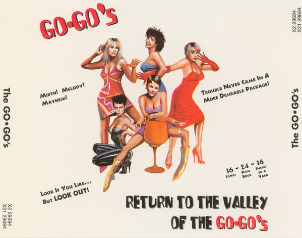 Go-Go's : Return To The Valley Of The Go-Go's (2xCD, Comp, Club, CRC)