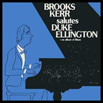 the album cover for Brooks Kerr - Salutes Duke Ellington