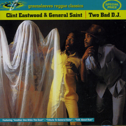 the album cover for Eastwood & Saint - Two Bad Dj's
