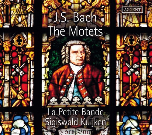 the album cover for Sigiswald Kuijken - Bach: The Motets