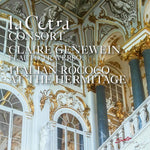 the album cover for Claire Genewein - Italian Rococo at the Hermitage