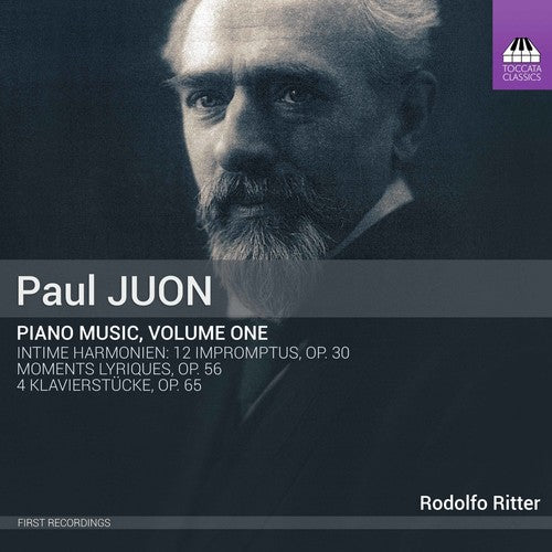 the album cover for Rodolfo Ritter - Paul Juon: Pia Music, 1