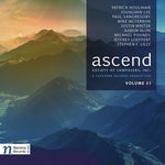 the album cover for Alon / Counterpoint Ensemble / Lilly - Ascend - Society of Composers, Inc 31