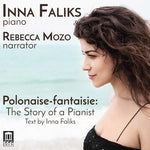 the album cover for Bach JS / Faliks / Mozo - Polonaise-Fantaisie: The Story of a Pianist
