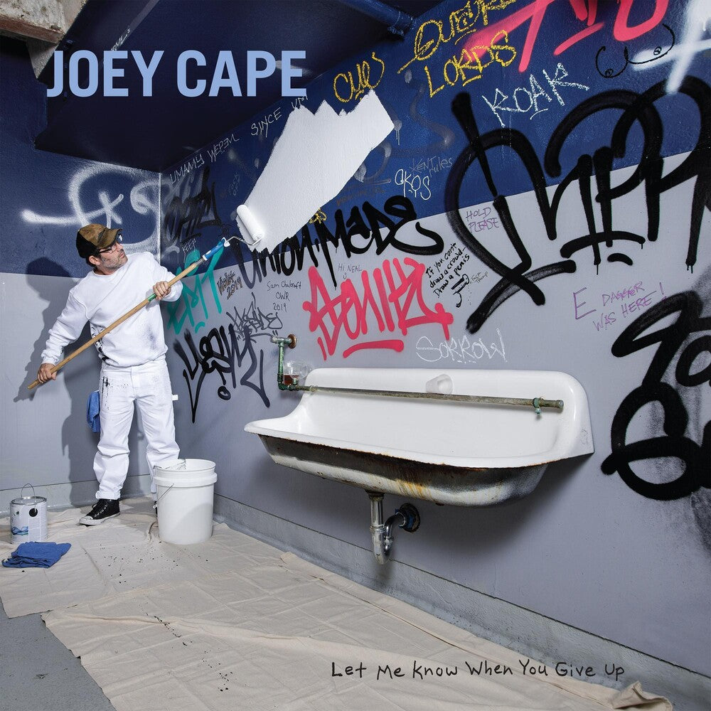 the album cover for Joey Cape - Let Me Know When You Give Up