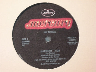 Ian Thomas (2) : Harmony (12", Promo)