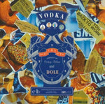 the album cover for Orange Deluxe - Vodka Doughnuts & Dole