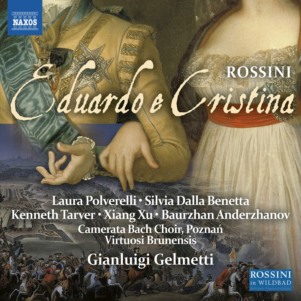 the album cover for Rossini / Virtuosi Brunensis / Gelmetti - Eduardo E Cristina