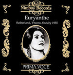 the album cover for Weber / Sutherland / Stiedry - Euryanthe