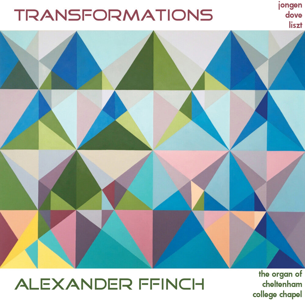 the album cover for Liszt / Ffinch - Transformations