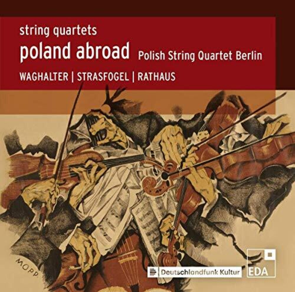 the album cover for Rathaus / Polish String Quartet Berlin - Poland Abroad 7
