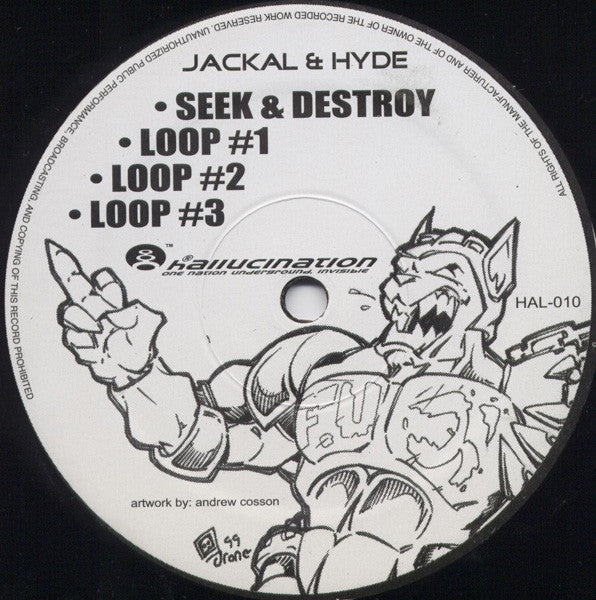 Jackal & Hyde : Seek & Destroy (12")