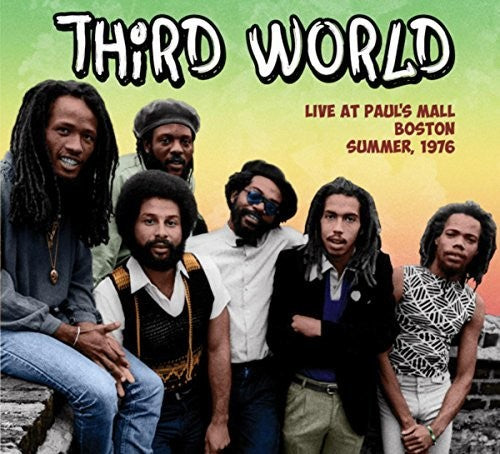 the album cover for Third World - Live At Paul's Mall: Summer 1976