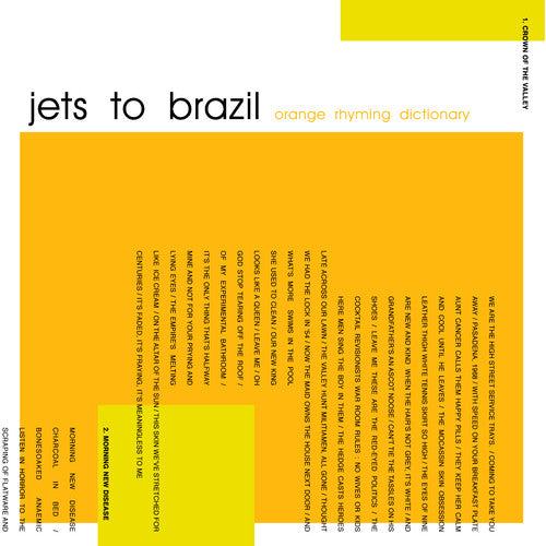 Jets to Brazil - Orange Rhyming Dictionary (Vinyl)