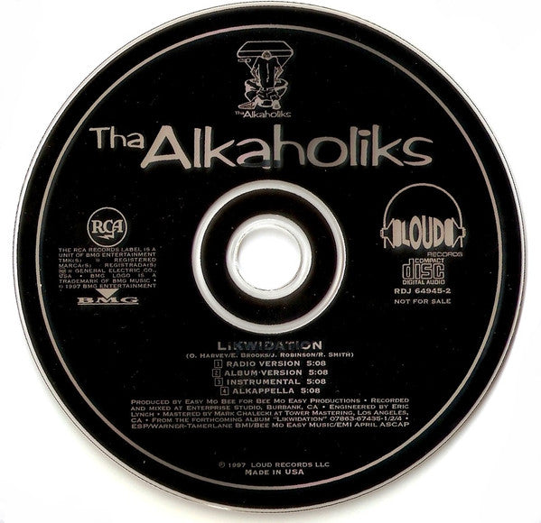 洋楽 Tha Alkaholiks Likwidation CD Buy Tha Alkaholiks : Likwidation (CD, Single, Promo) Online for a