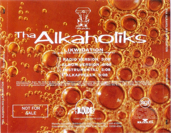 Buy Tha Alkaholiks : Likwidation (CD, Single, Promo) Online for a
