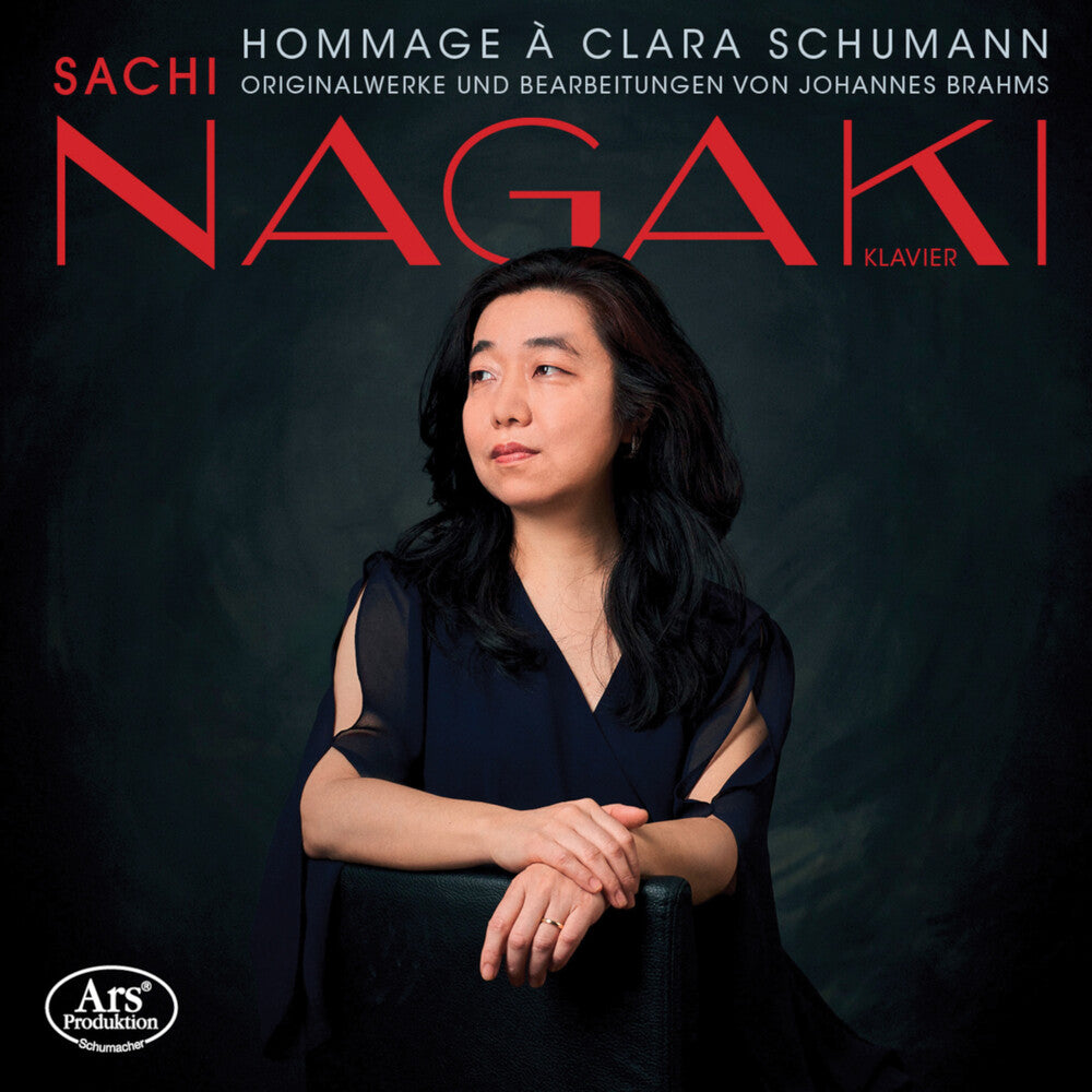 the album cover for Brahms / Nagaki - Hommage a Clara Schumann
