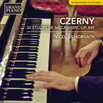 the album cover for Czerny / Horvath - 30 Etudes de Mecanisme 84