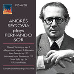 Andres Segovia Plays Sor (CD)