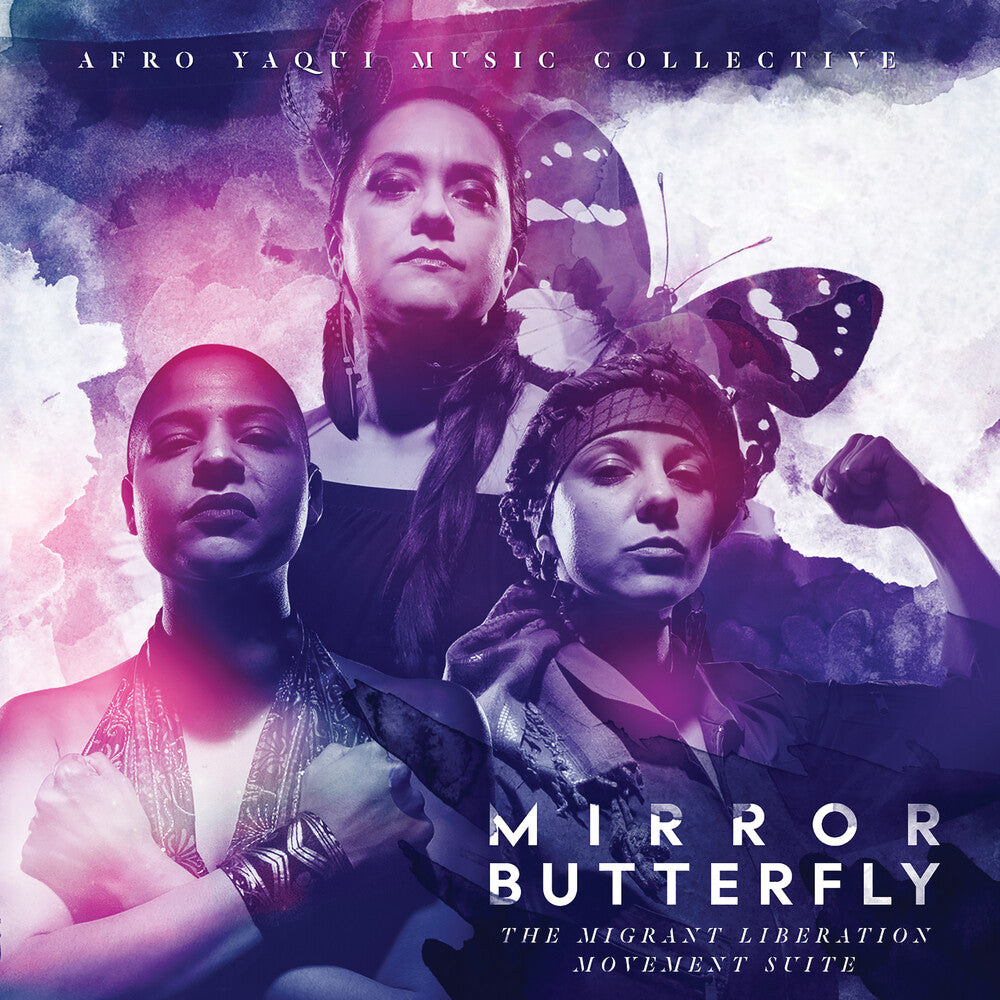 the album cover for Barson / Afro Yaqui Music Collective - Mirror Butterfly