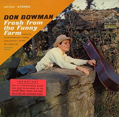 Don Bowman - Recién salido de la granja divertida (CD)