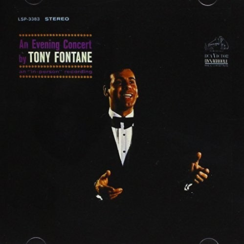 the album cover for Tony Fontane - An Evening Concert by Tony Fontane (Live)